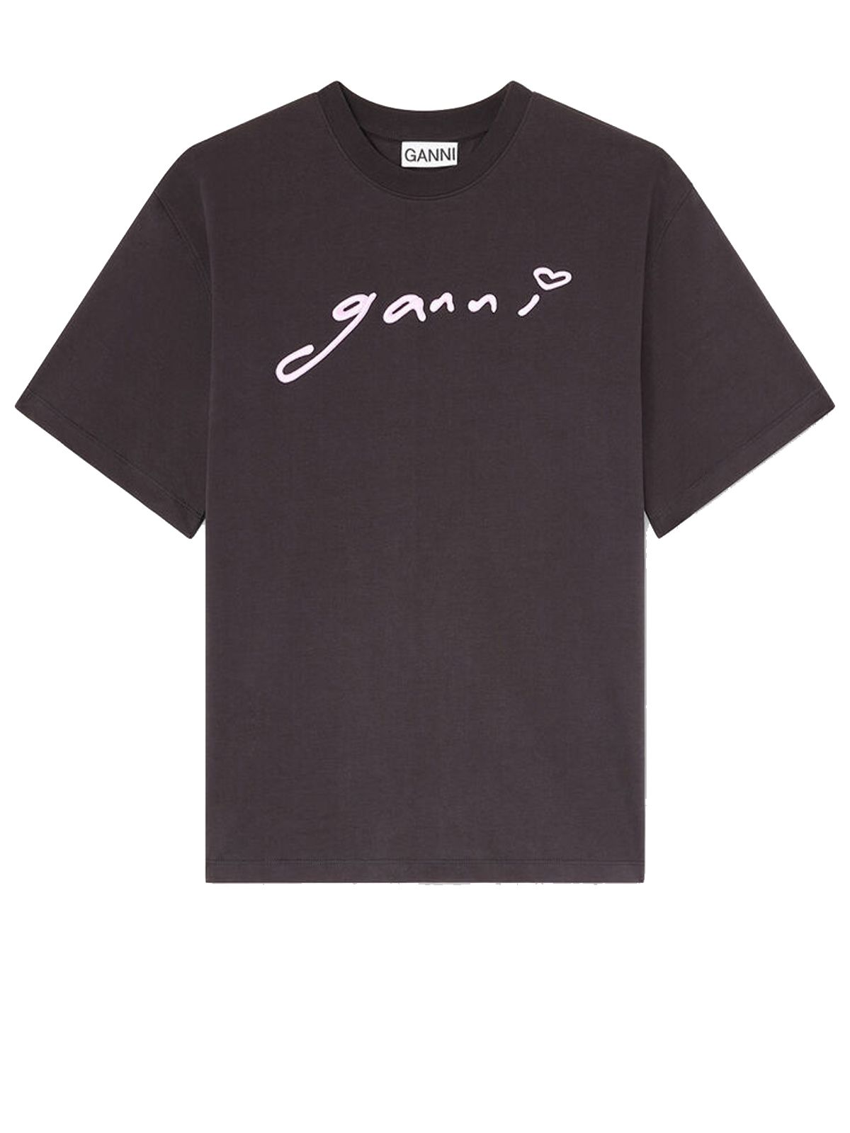 Heavy cotton Jersey Relaxed Fit nera