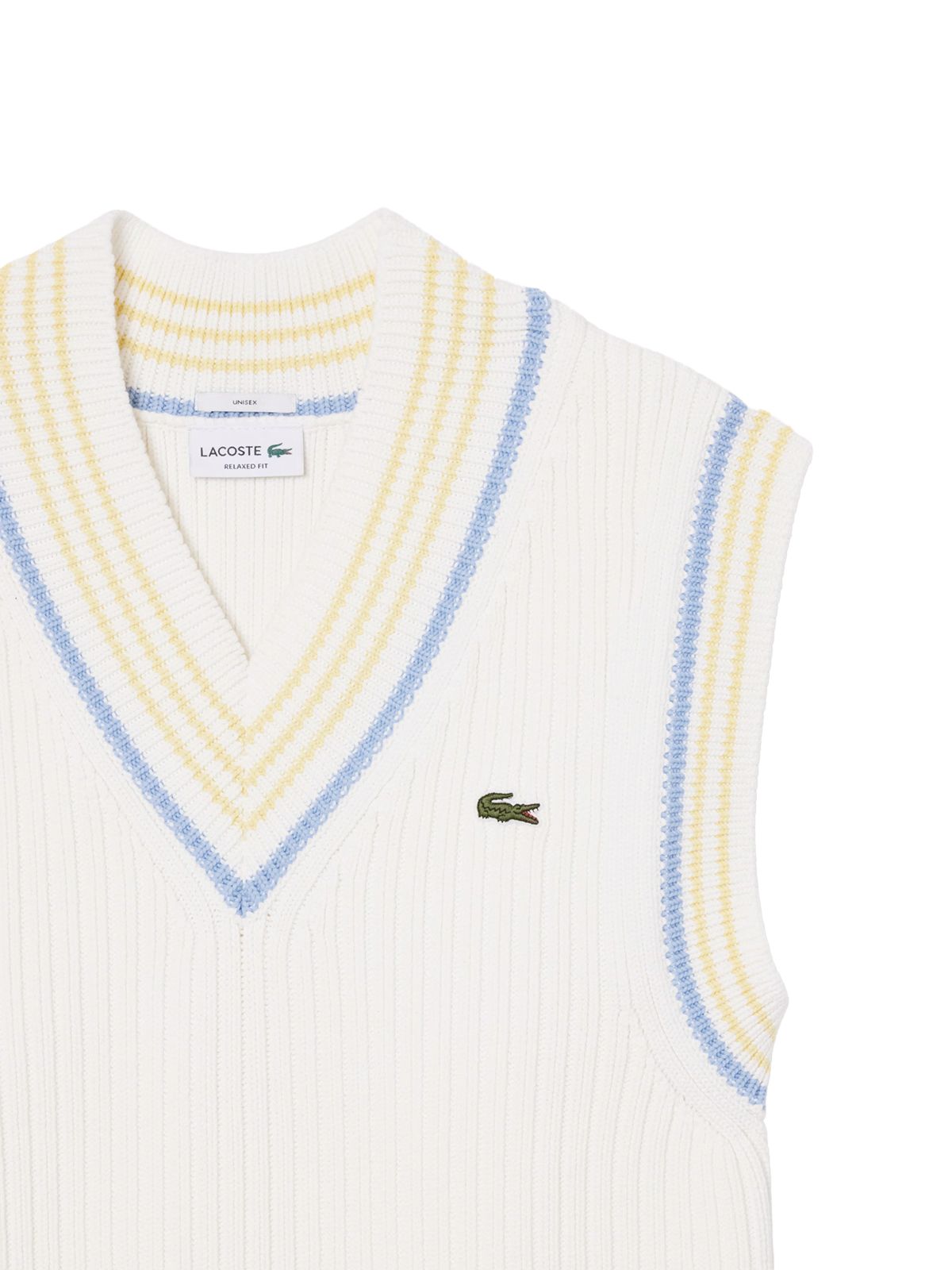 pullover bianco  LACOSTE