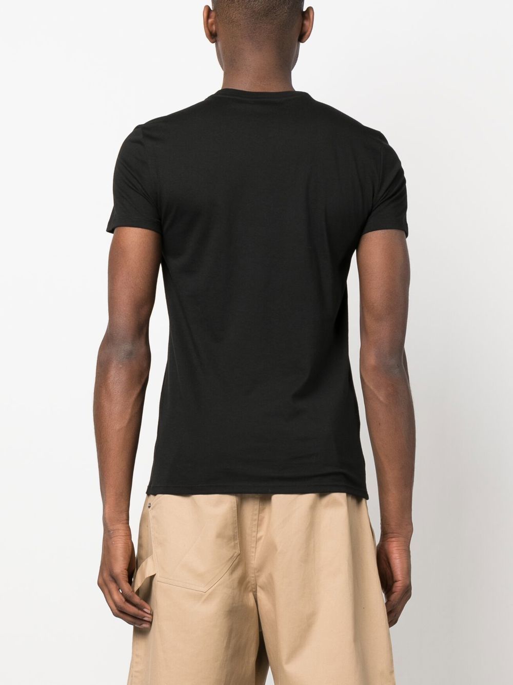 t-shirt nera  LACOSTE