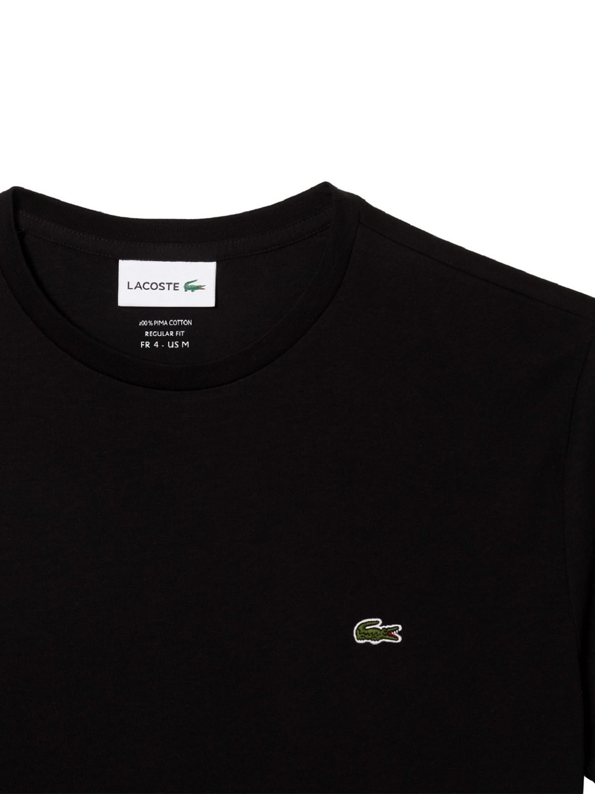 t-shirt balck  LACOSTE