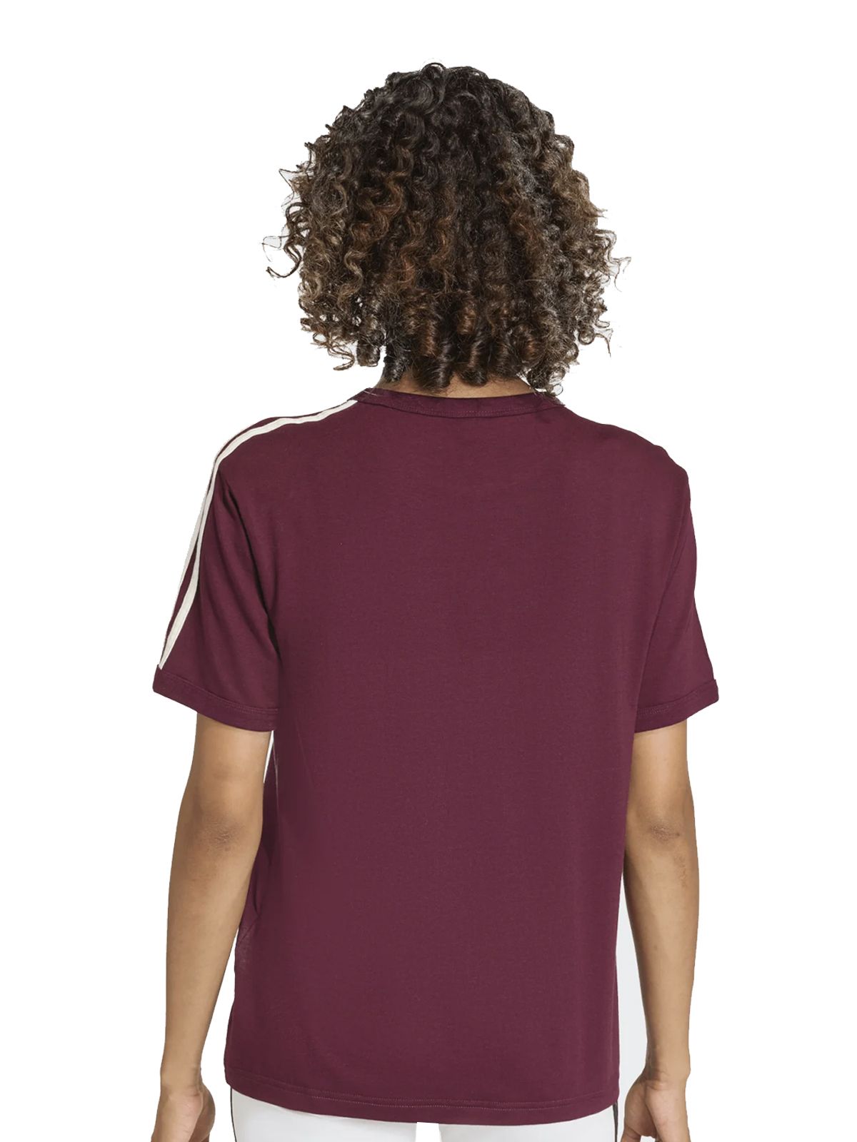 linear tee bordeaux ADIDAS ORIGINALS