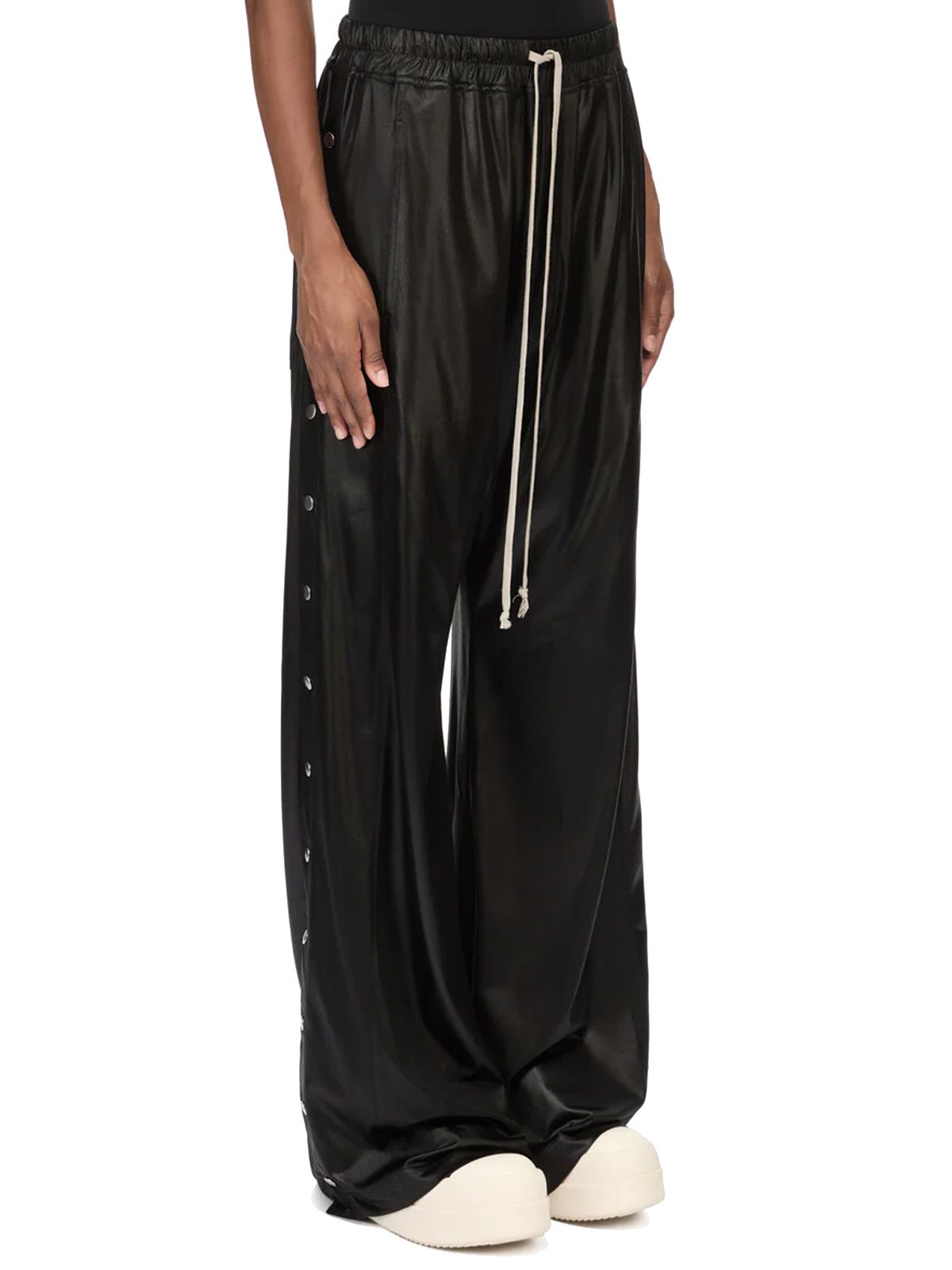 wide pusher pants neri DRKSHDW