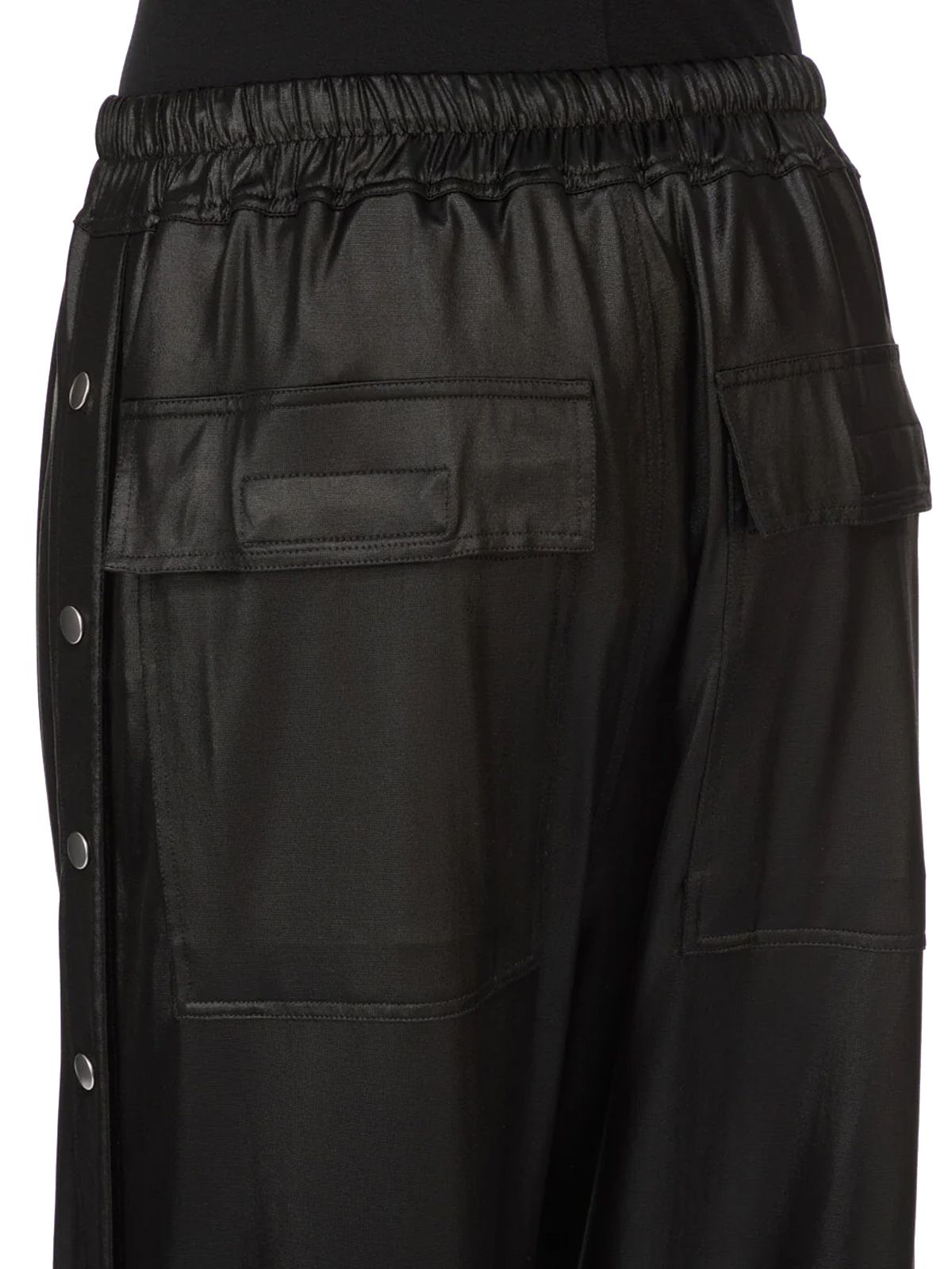 wide pusher pants neri DRKSHDW