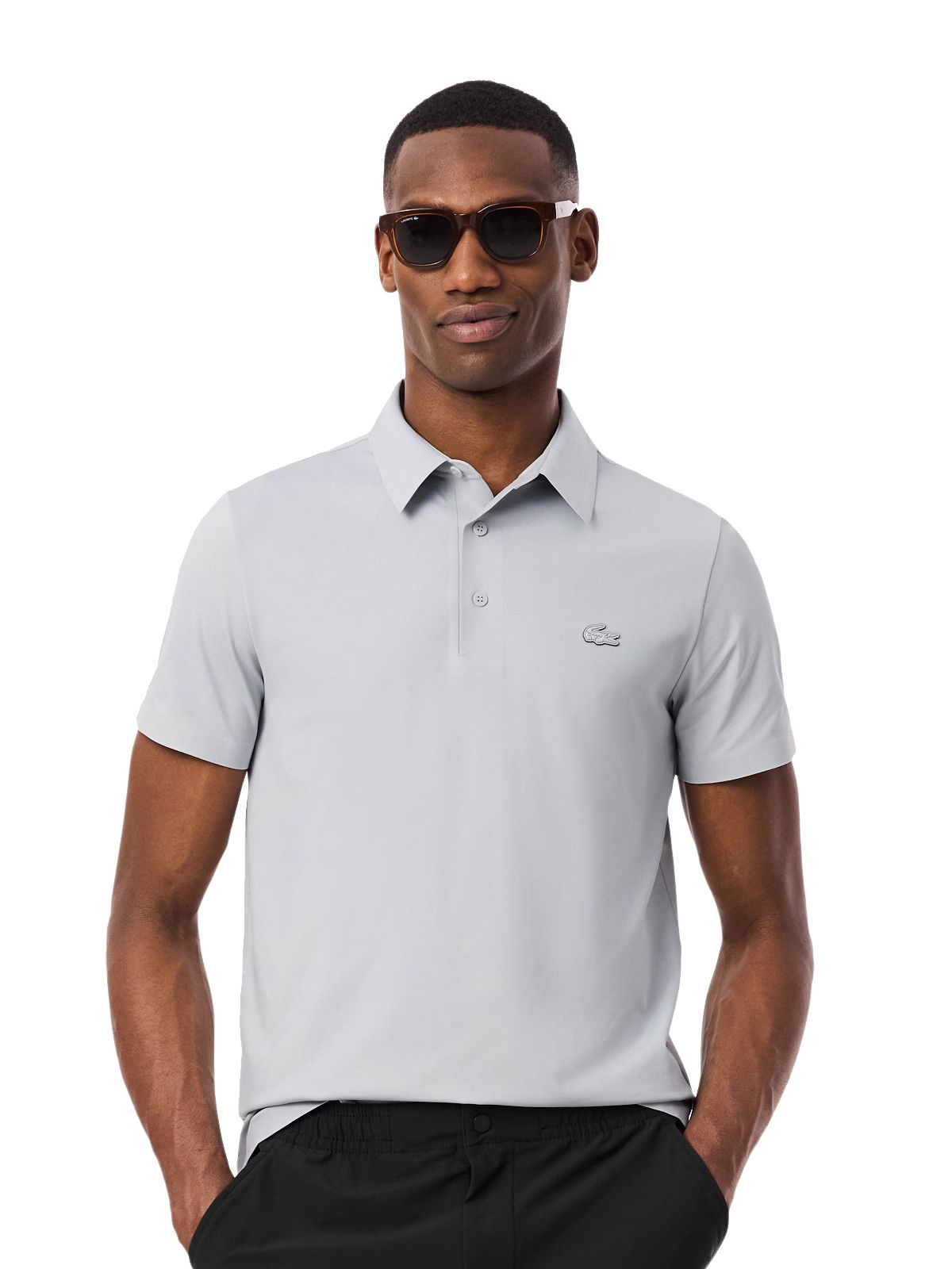 polo grey LACOSTE