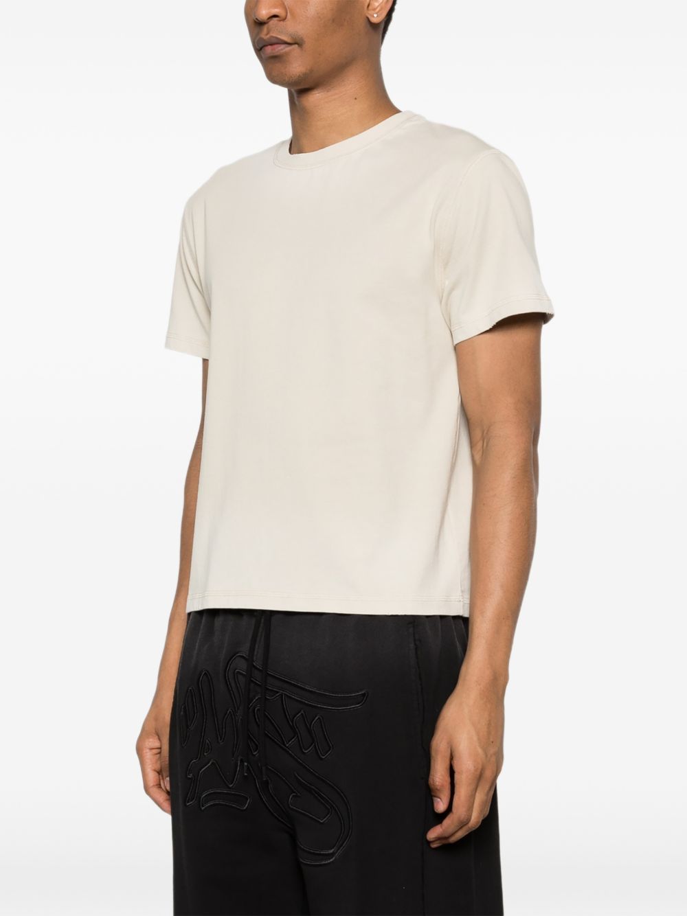 t-shirt corta torey con stampa color sabbia ALIS