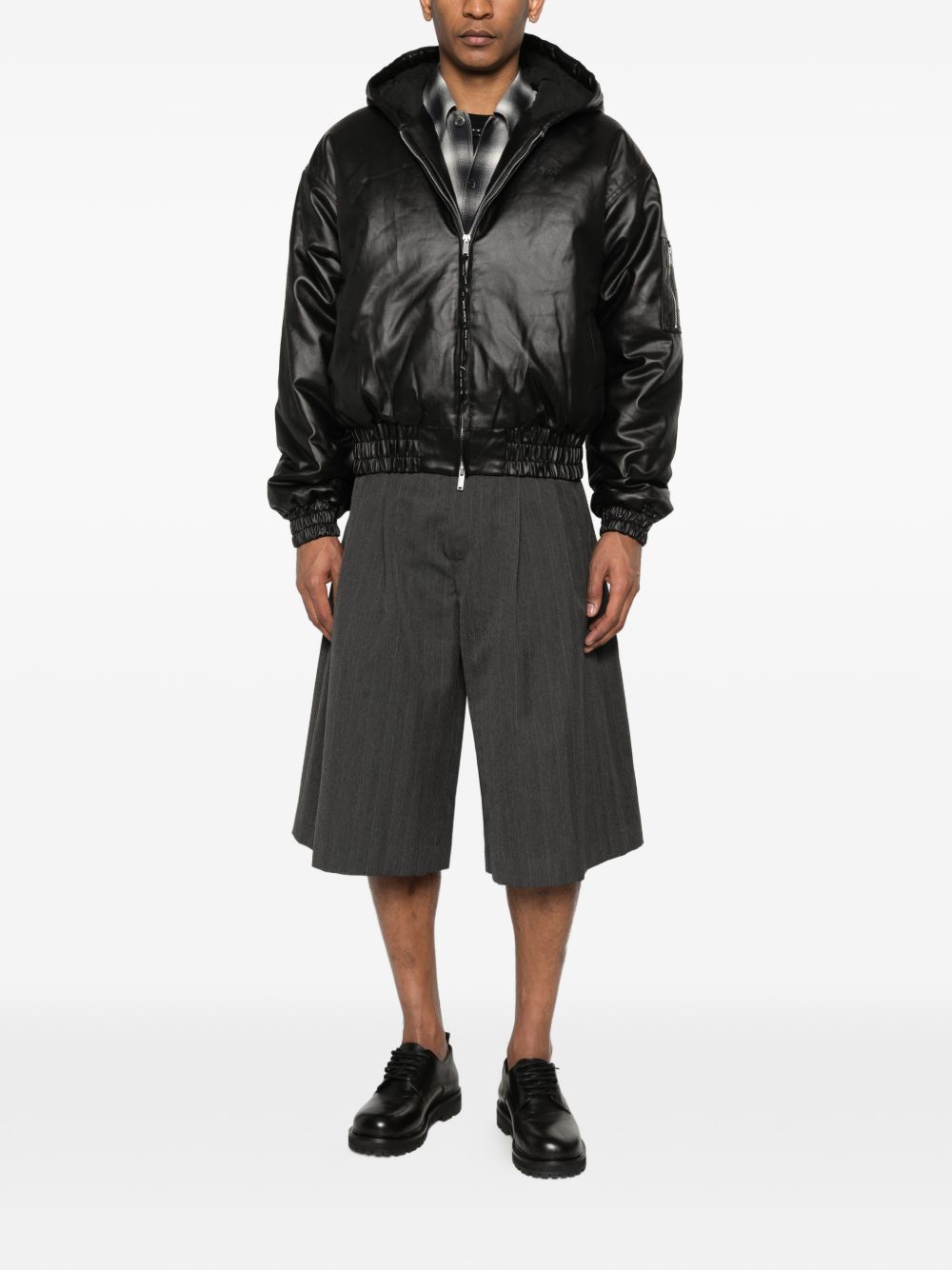 hoiy oversized bomber black  ALIS