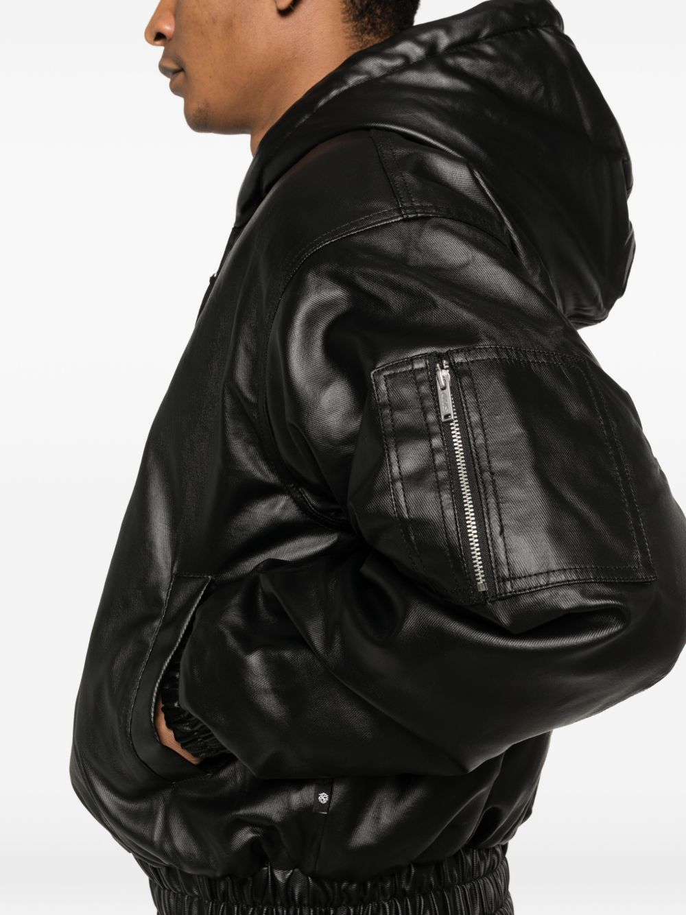 hoiy oversized bomber black  ALIS