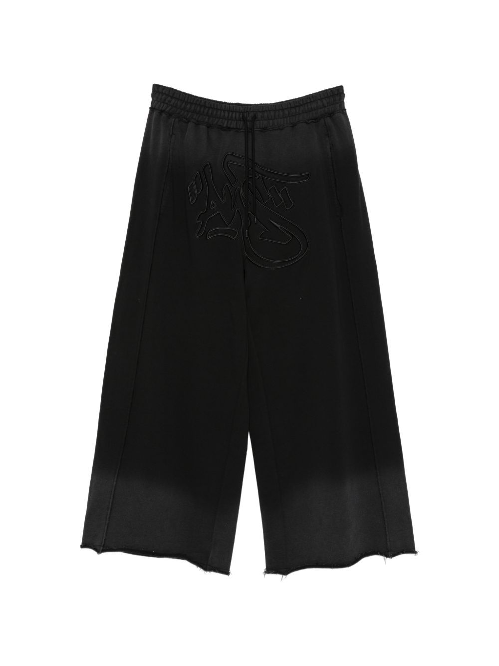 mikheil wide sweat pants black 