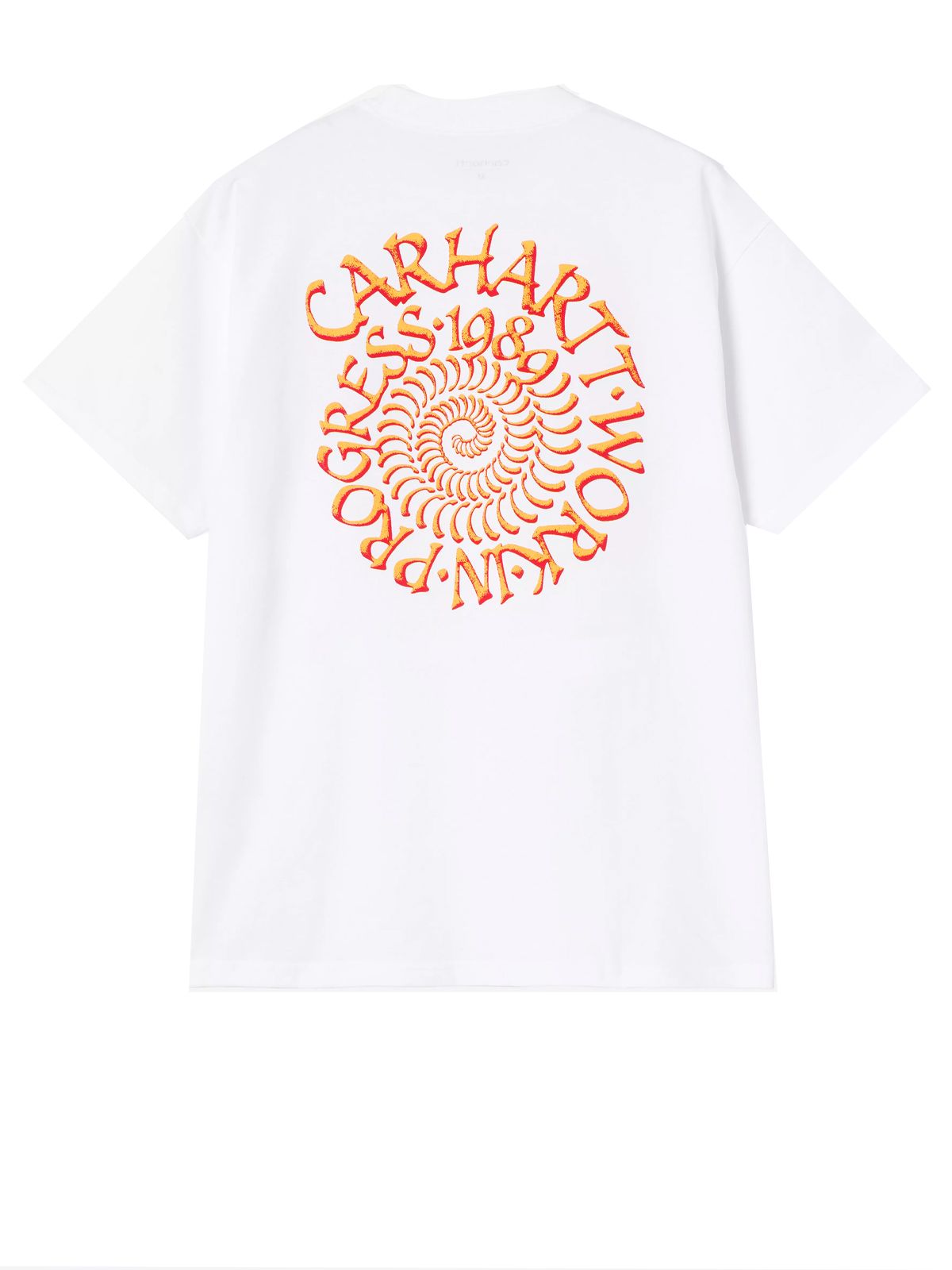 maglietta a spirale bianca CARHARTT WIP