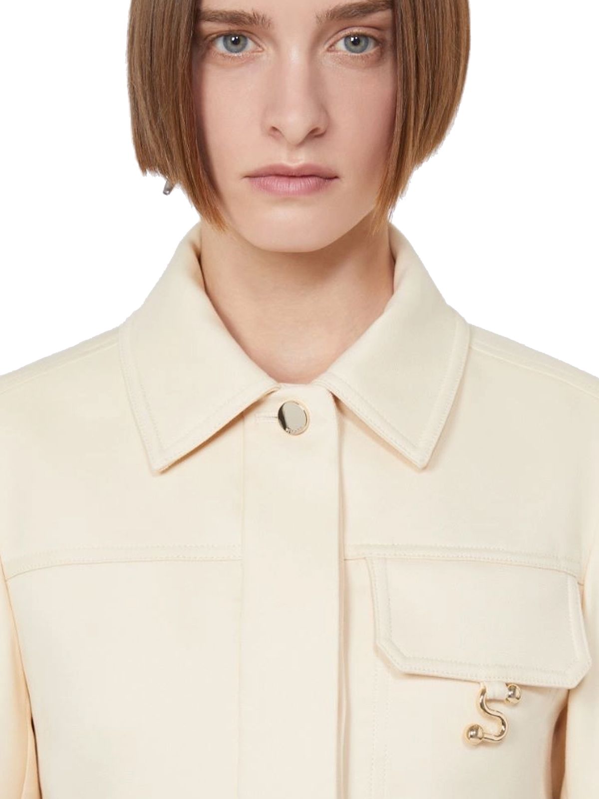 blazer spxsarta pale brown blazer woman SPORTMAX