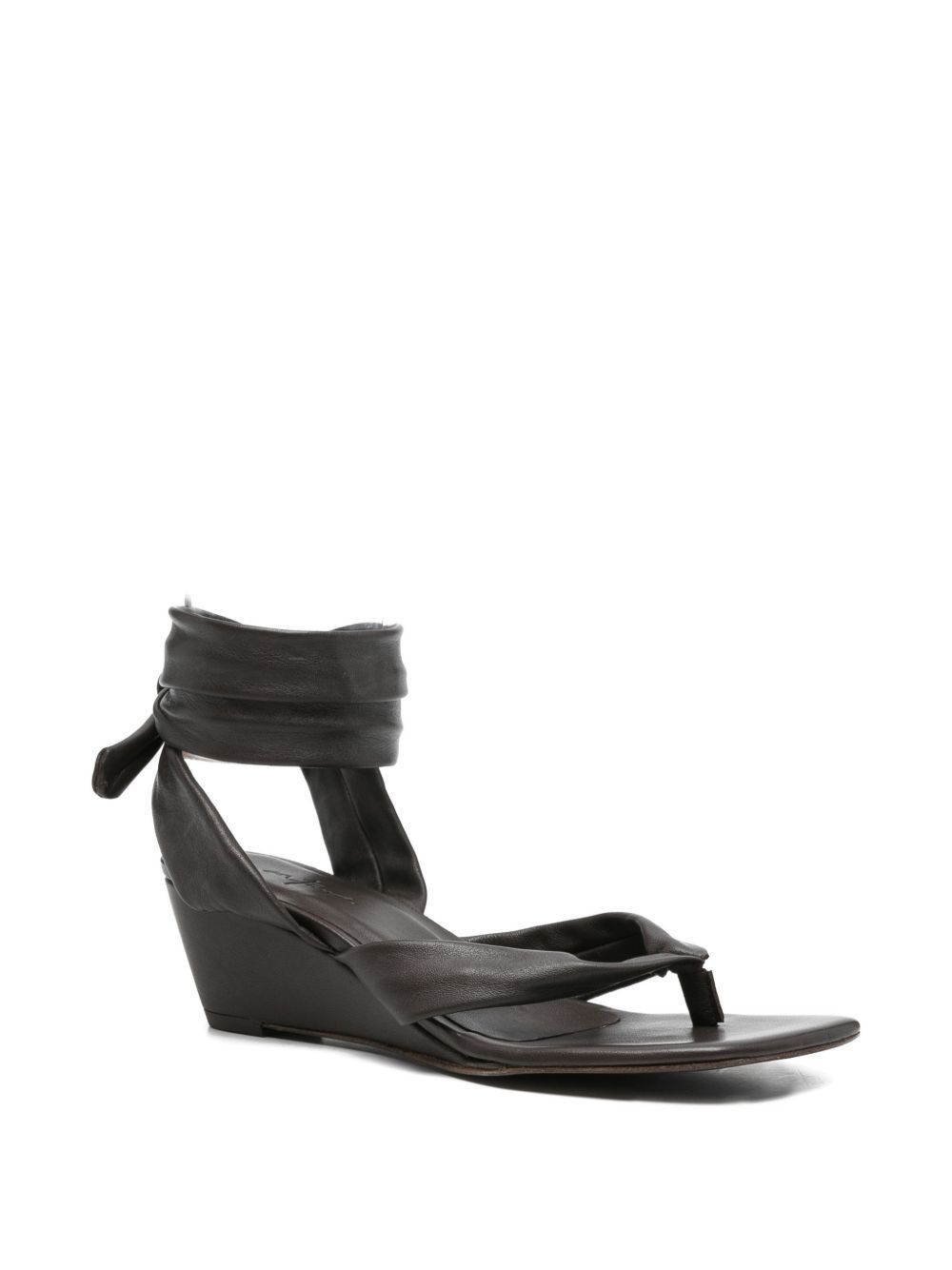 ilia wedge sandals brown  CORTANA