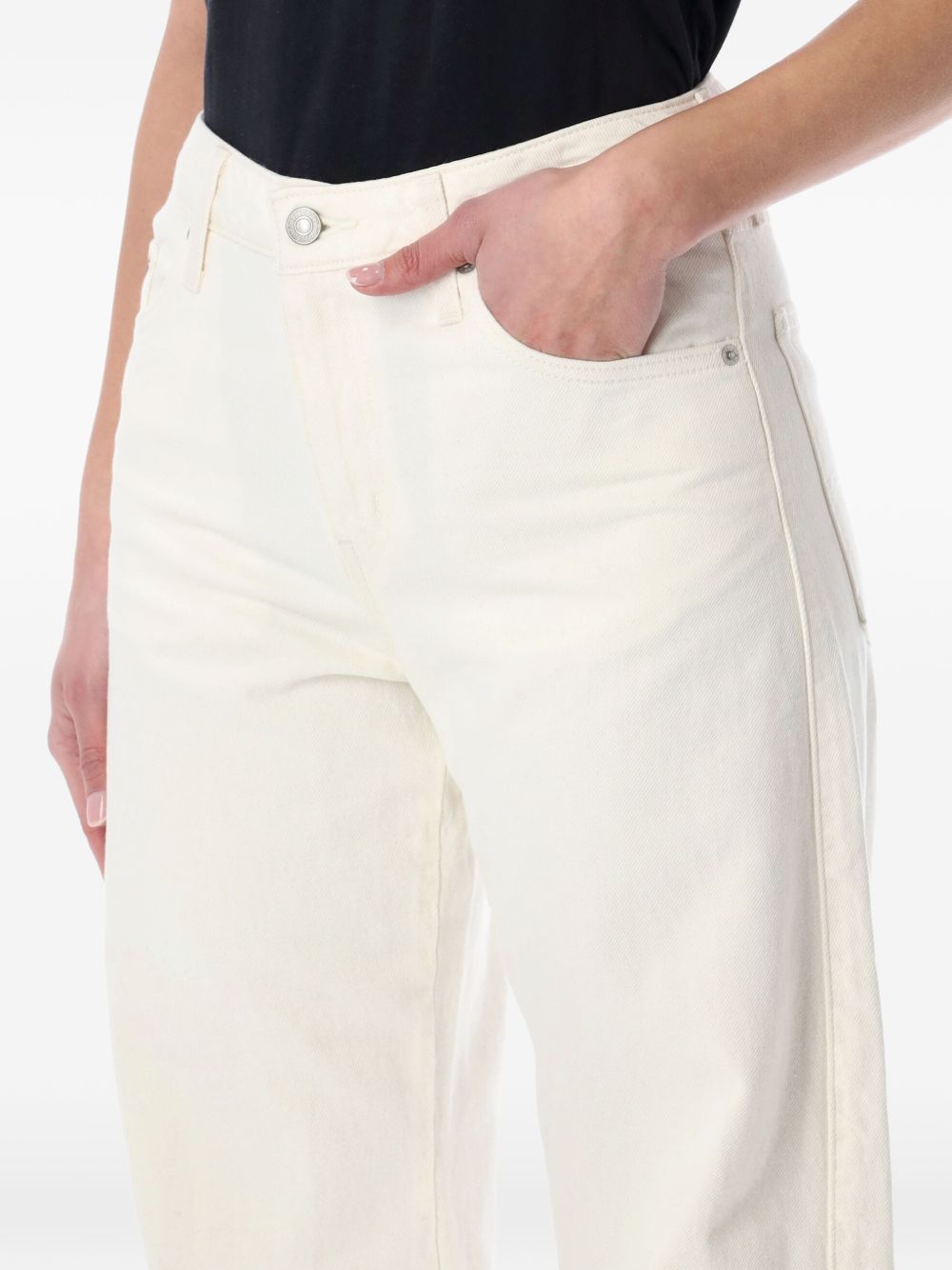 baggy dad barrel truth slip white  LEVI'S