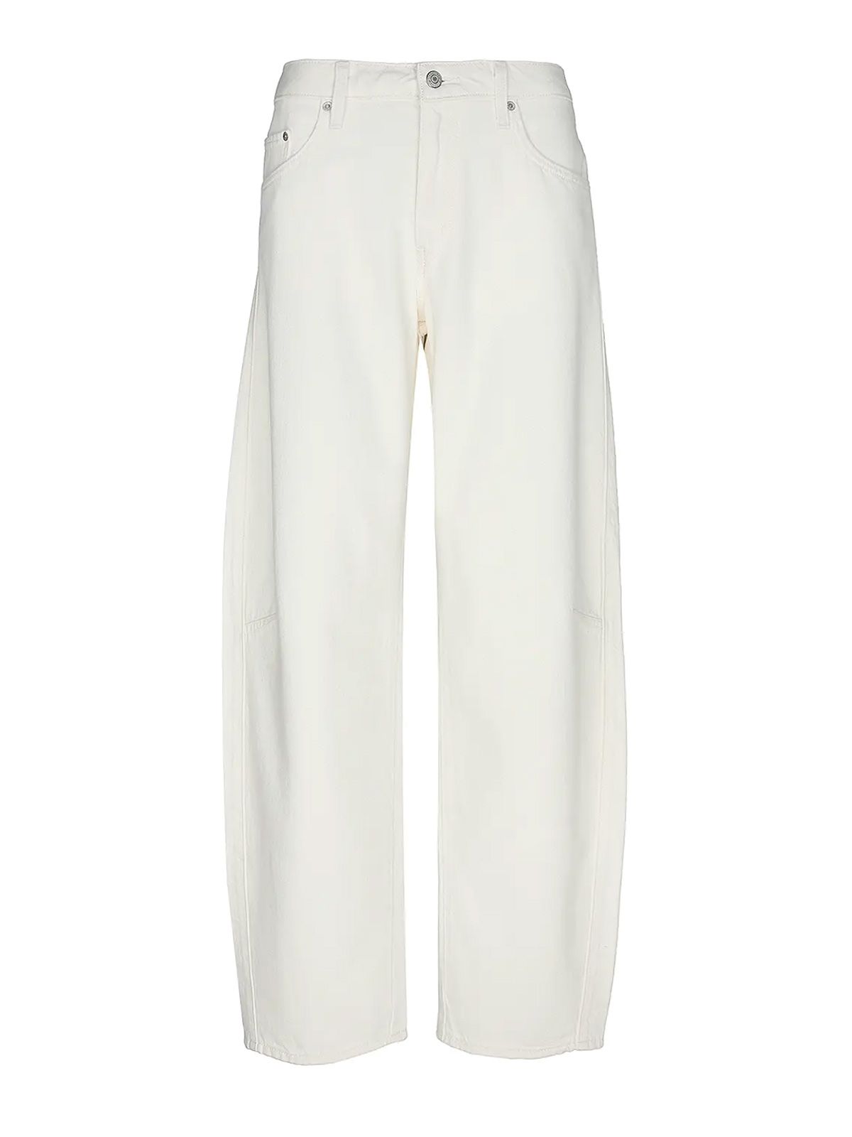 baggy dad barrel truth slip white 