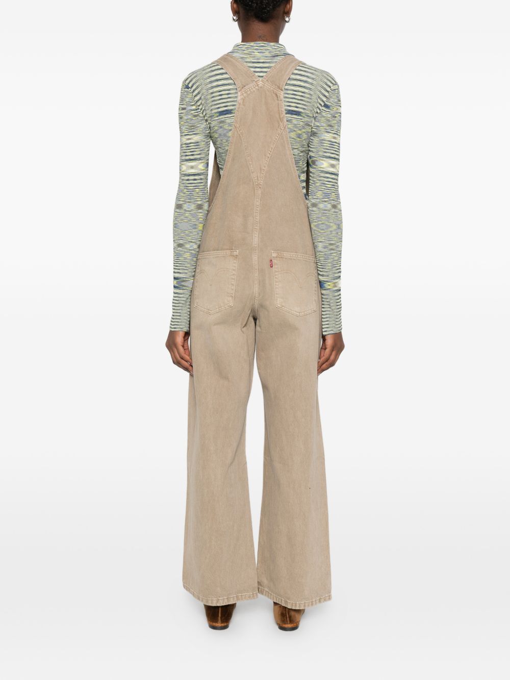 fl baggy overall chipped winter twig brown  LEVI'S