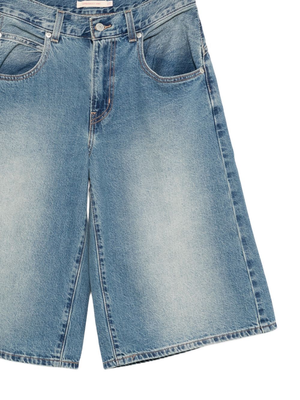 super baggy jort hazy times blue  LEVI'S