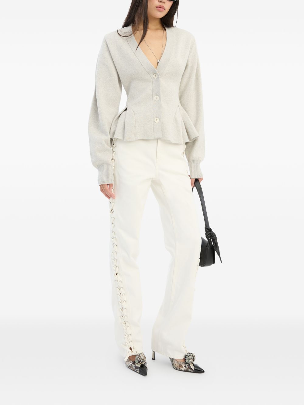 loose fit jeans white  ROTATE