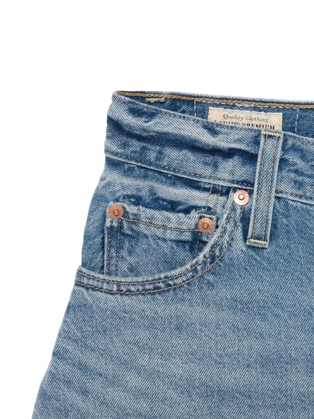 ribcage short zip blow my mind blue  LEVI'S