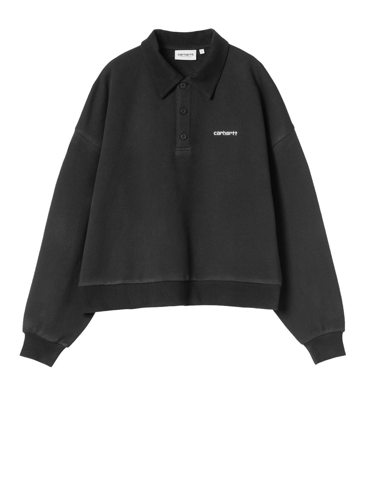 brenta polo sweat black 