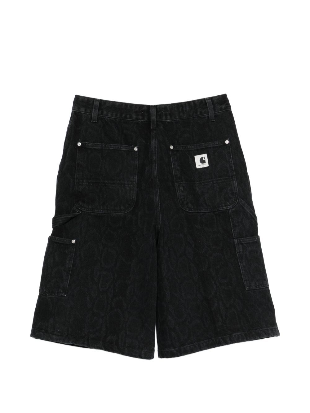 snake nixon double knee short black  CARHARTT WIP