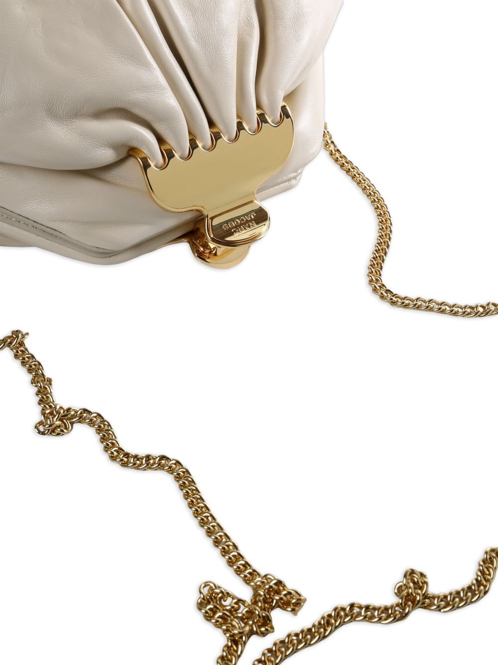 the small bag claw clip clutch white  MARC JACOBS