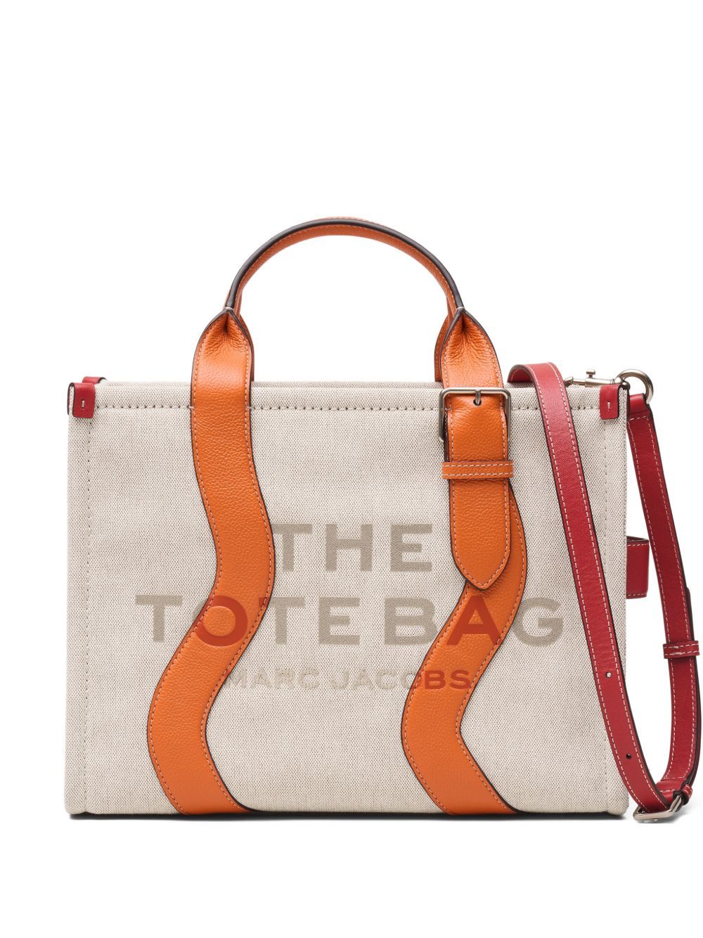 the medium tote beige orange  MARC JACOBS