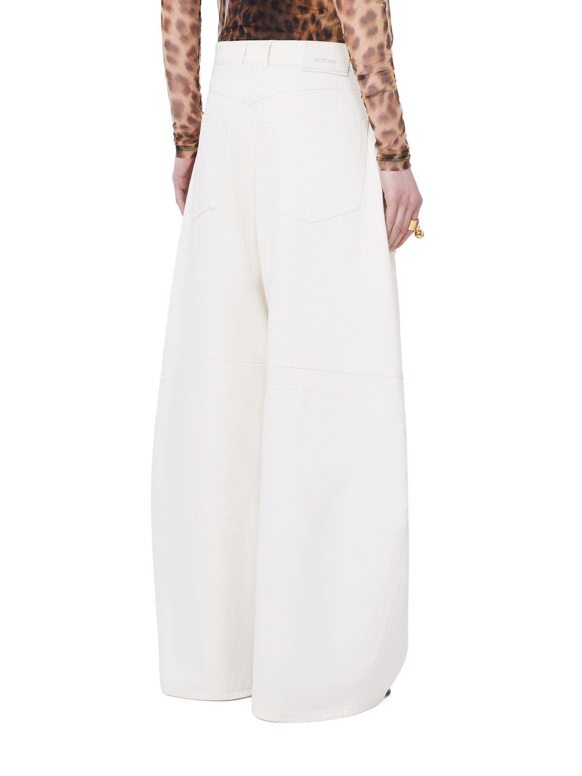 Pantaloni spxfashion bianchi  SPORTMAX