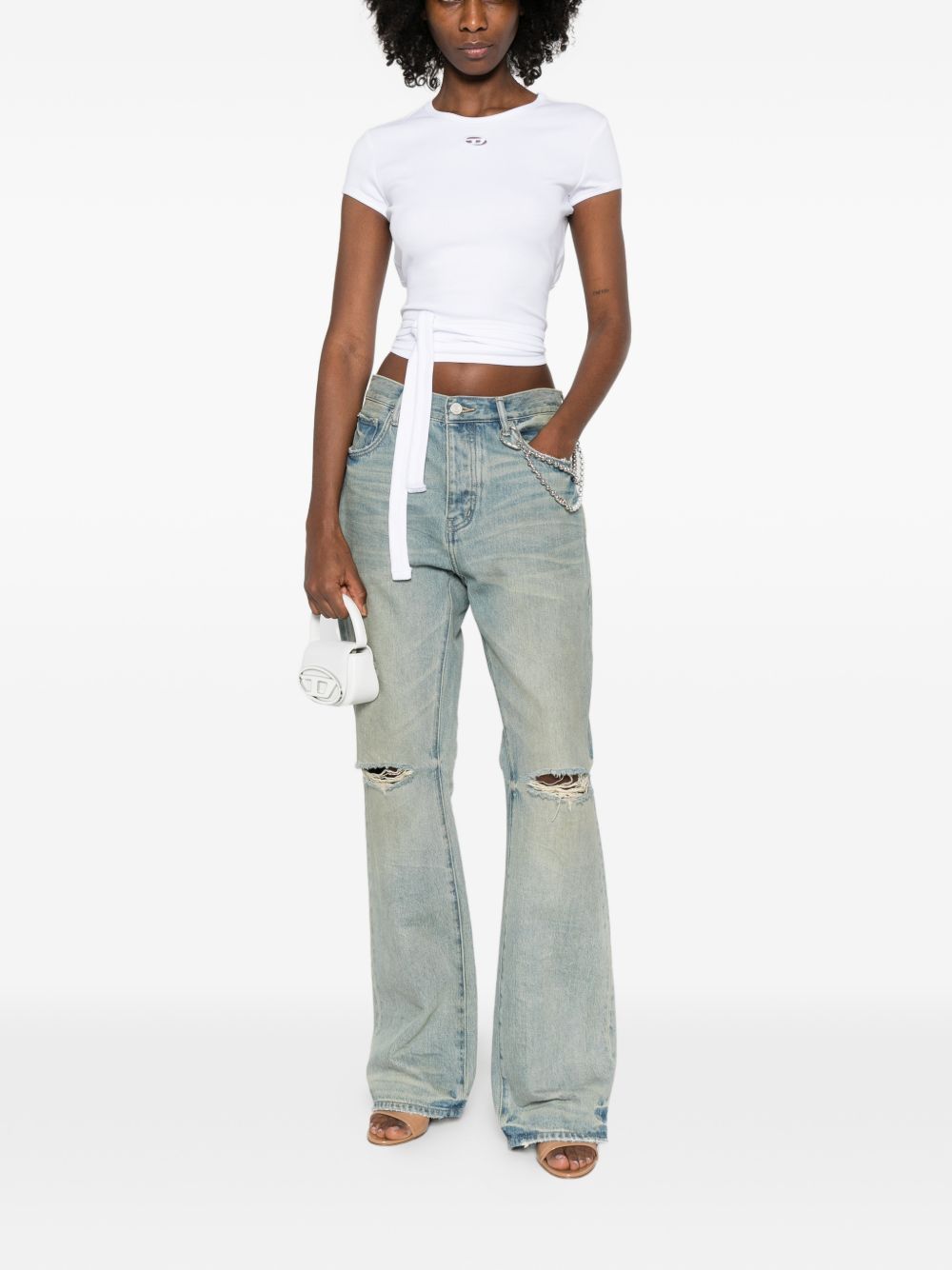 t-shirt bunny white  DIESEL