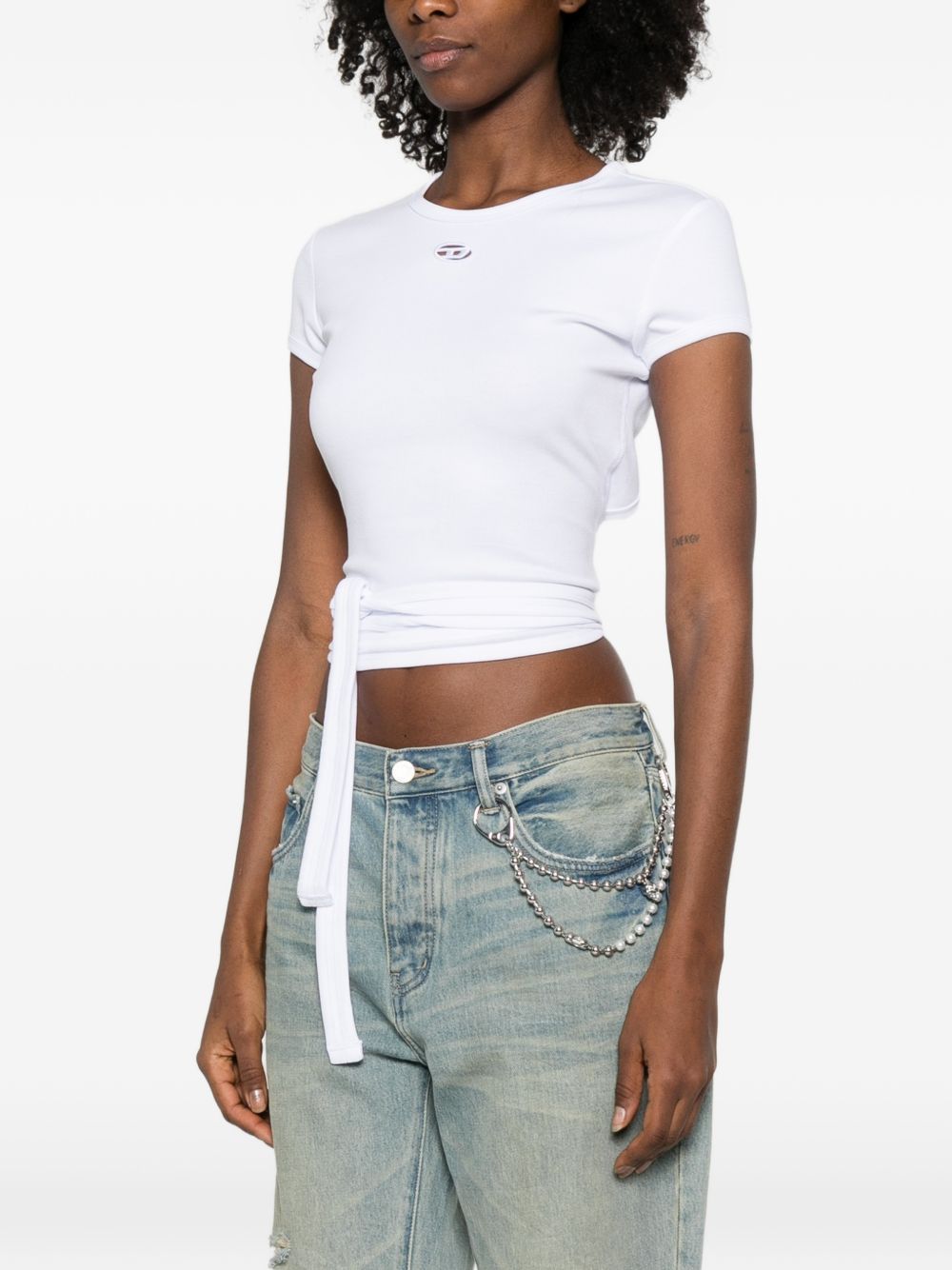 t-shirt bunny white  DIESEL