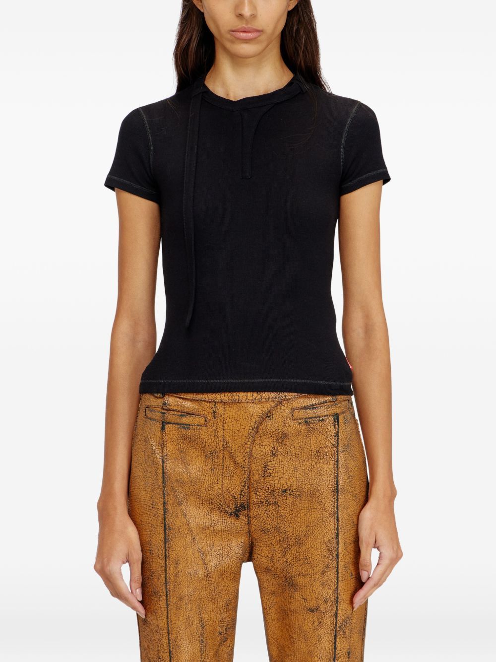 t-shirt black  DIESEL