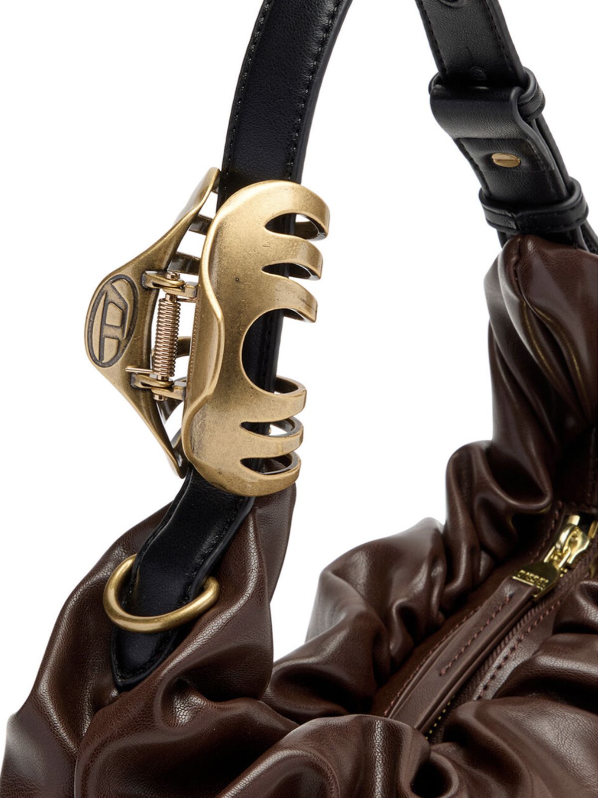 grab hobo s brown  DIESEL