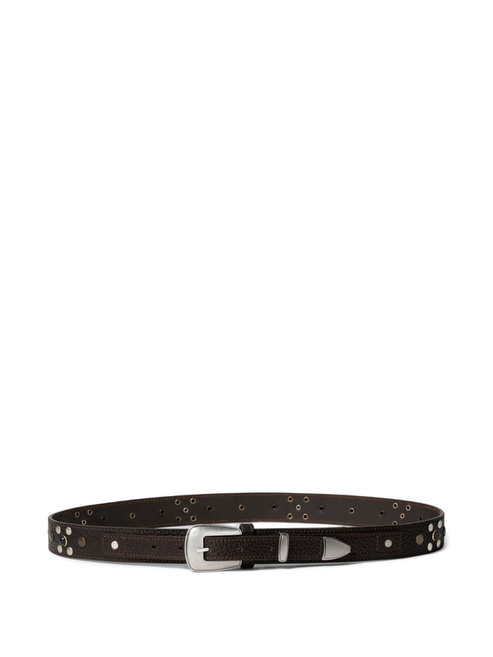 western studs belt brown 