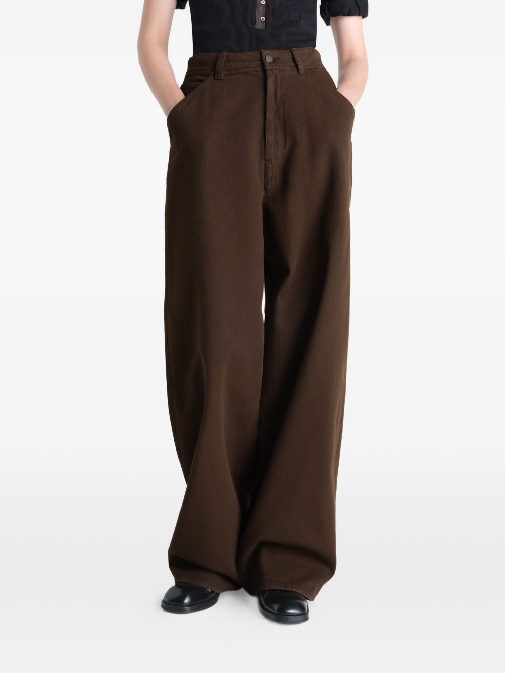 large pants cacao LEMAIRE
