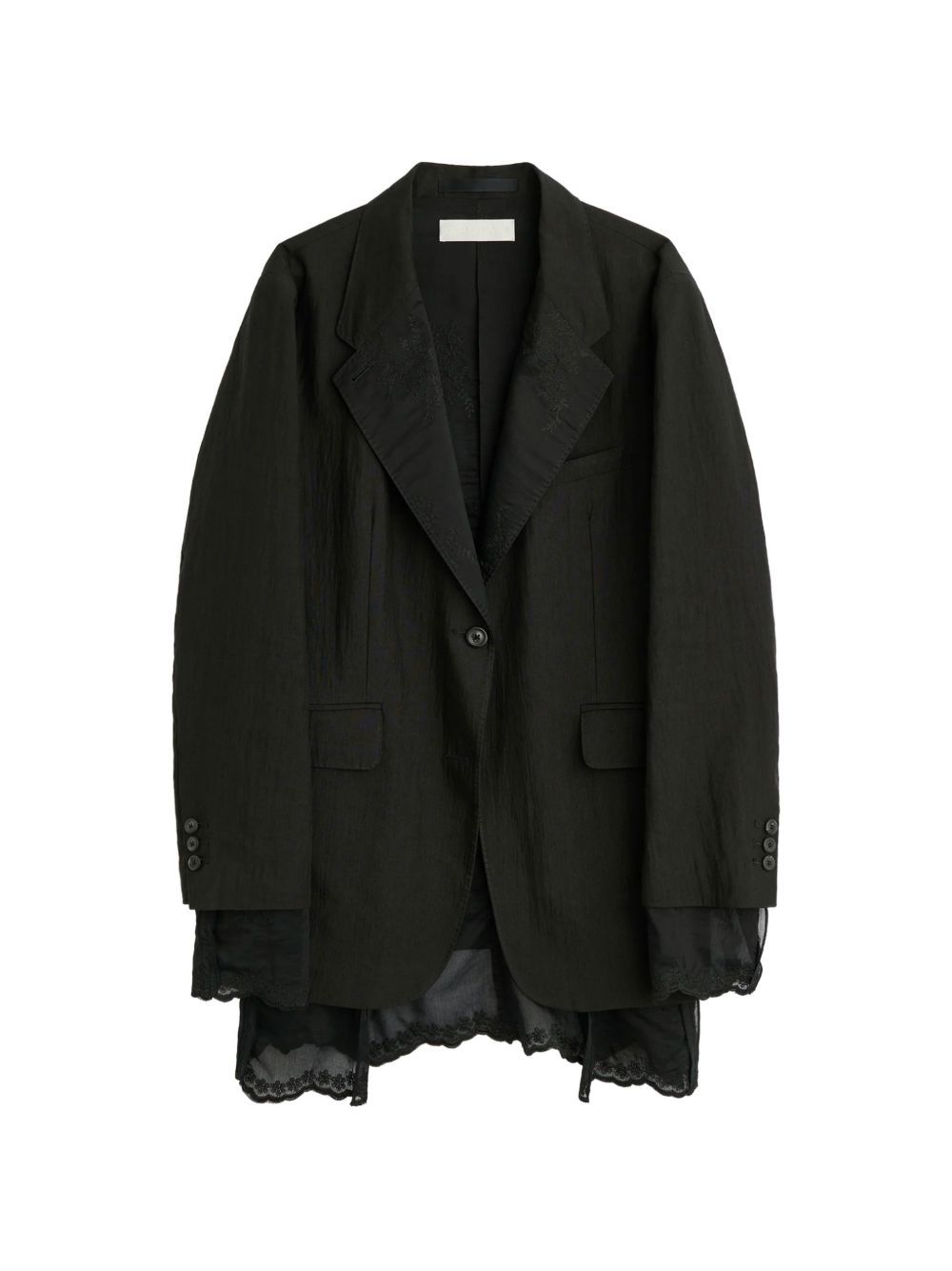 reversible drip blazer