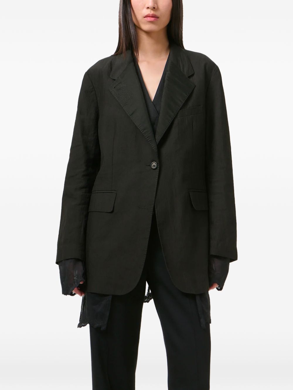 reversible drip blazer OUR LEGACY