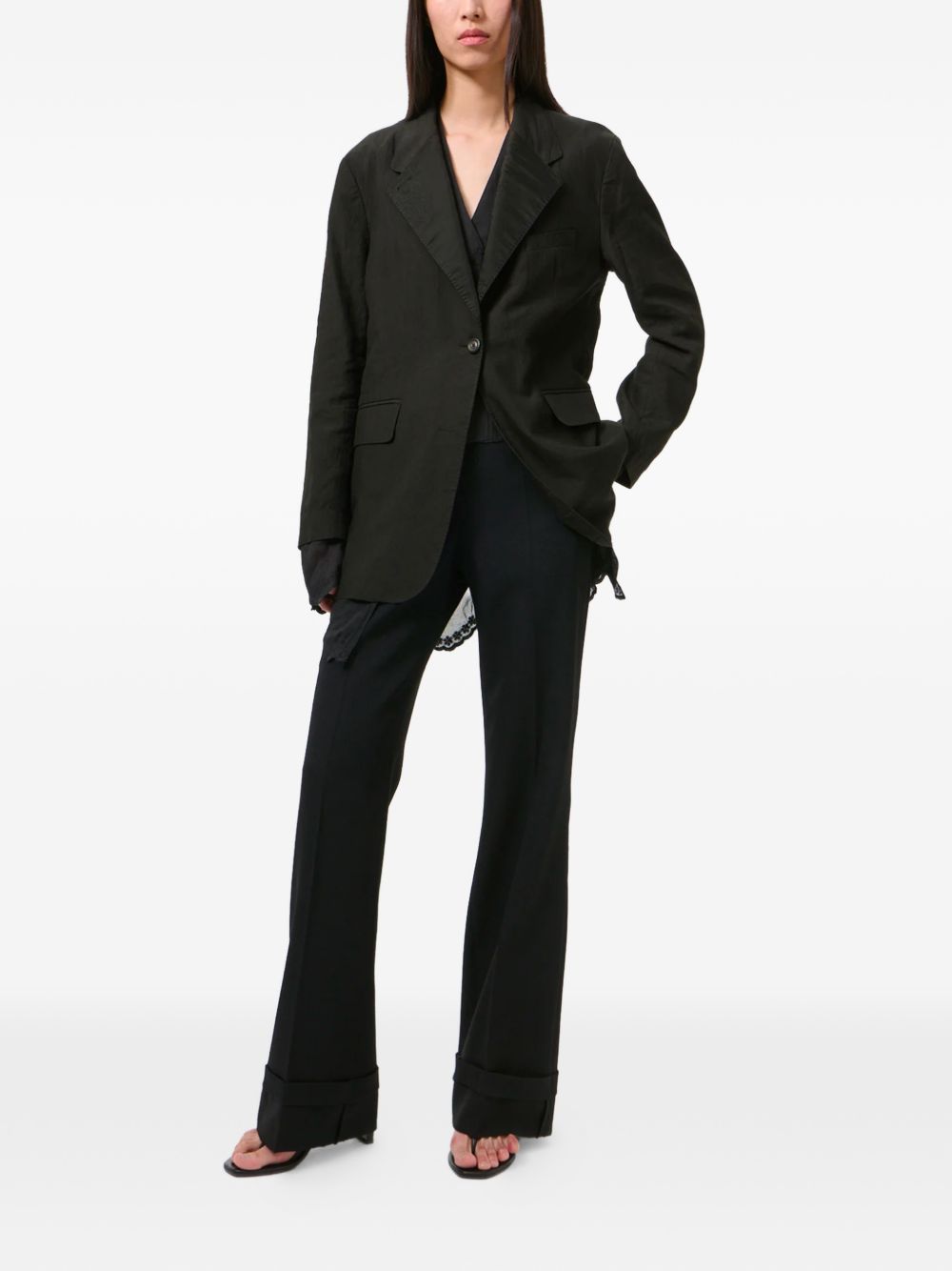 reversible drip blazer OUR LEGACY