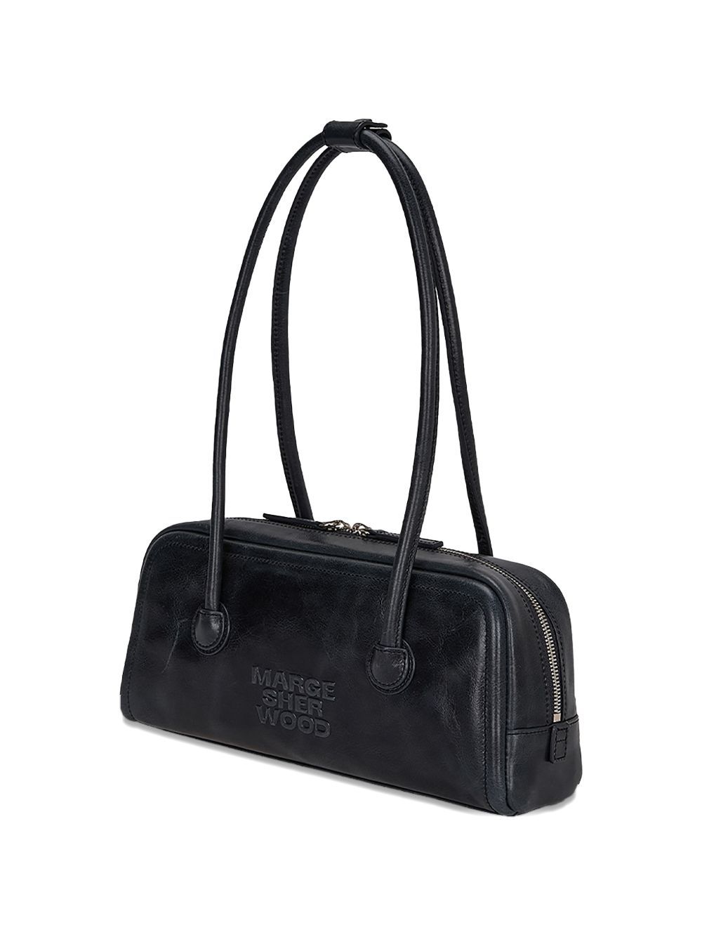 bag soft baguette etoffe black  MARGESHERWOOD
