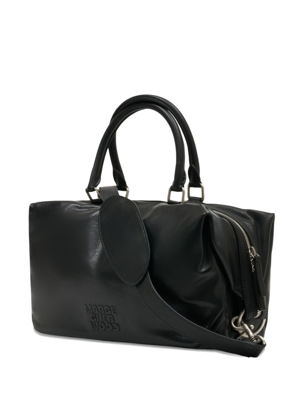 dumpling tote black  MARGESHERWOOD