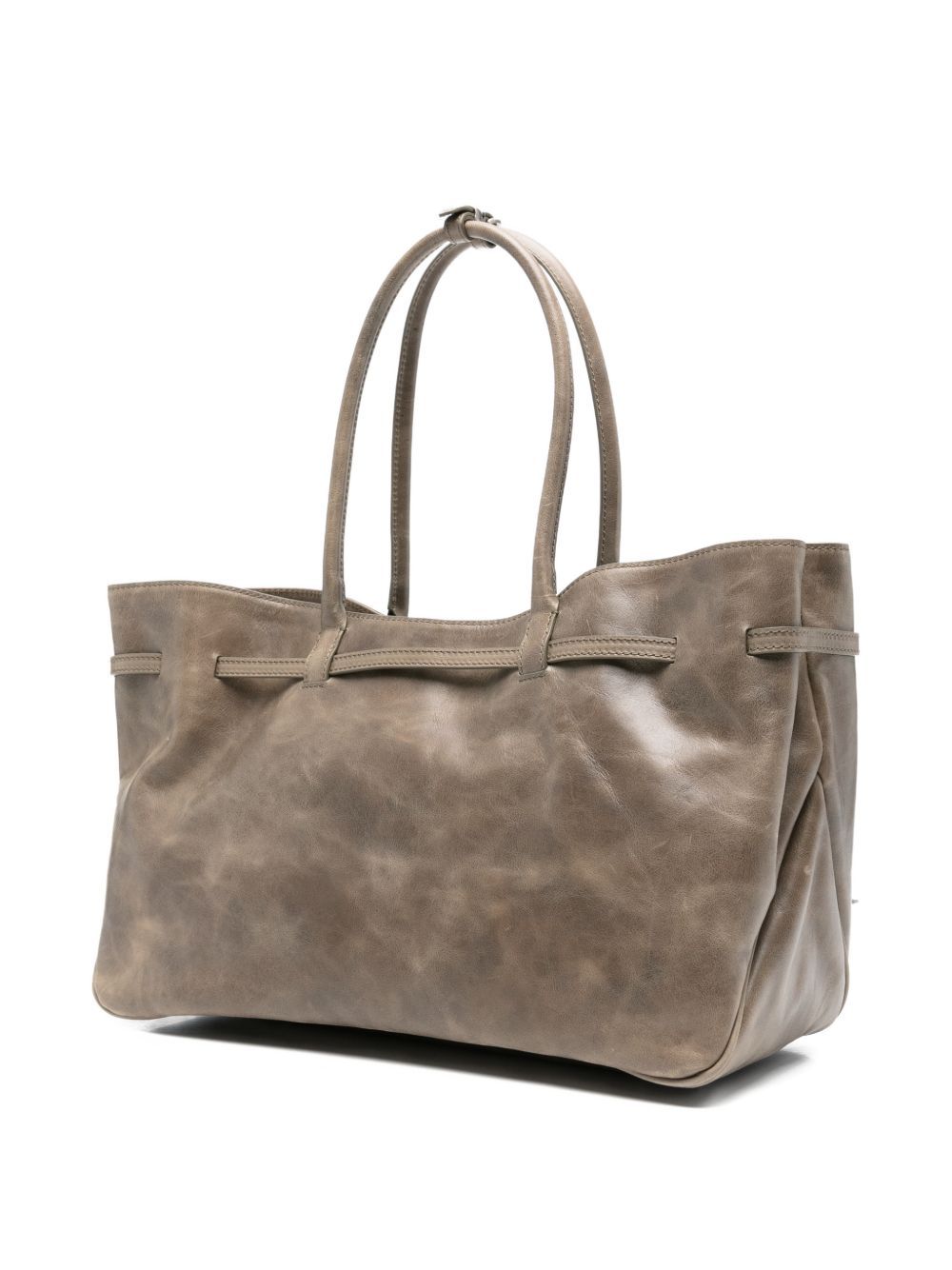 borsa grandma used large saddle brown borse - donna MARGESHERWOOD