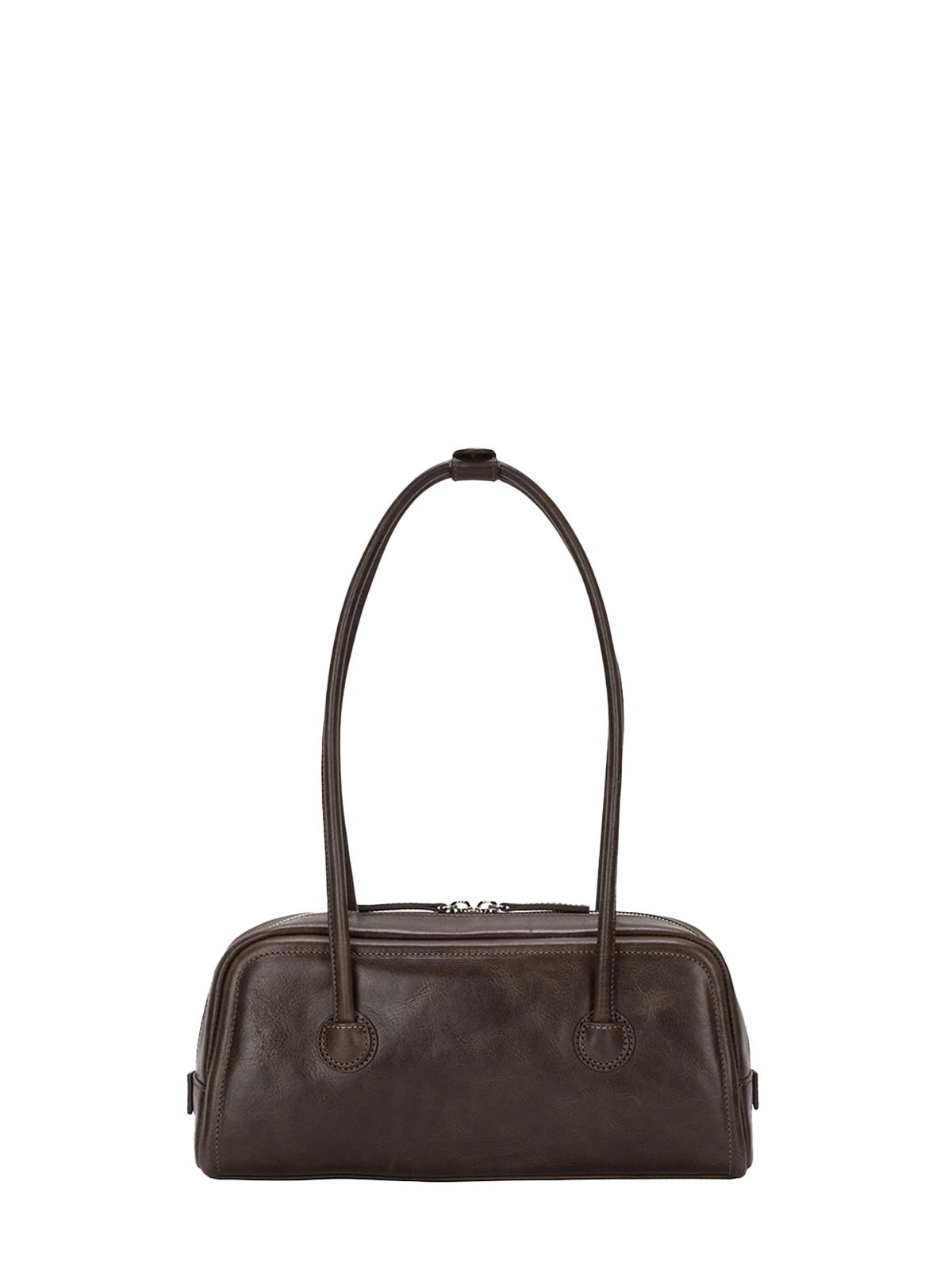 shoulder bag soft baguette pale brown shoulder bags woman MARGESHERWOOD