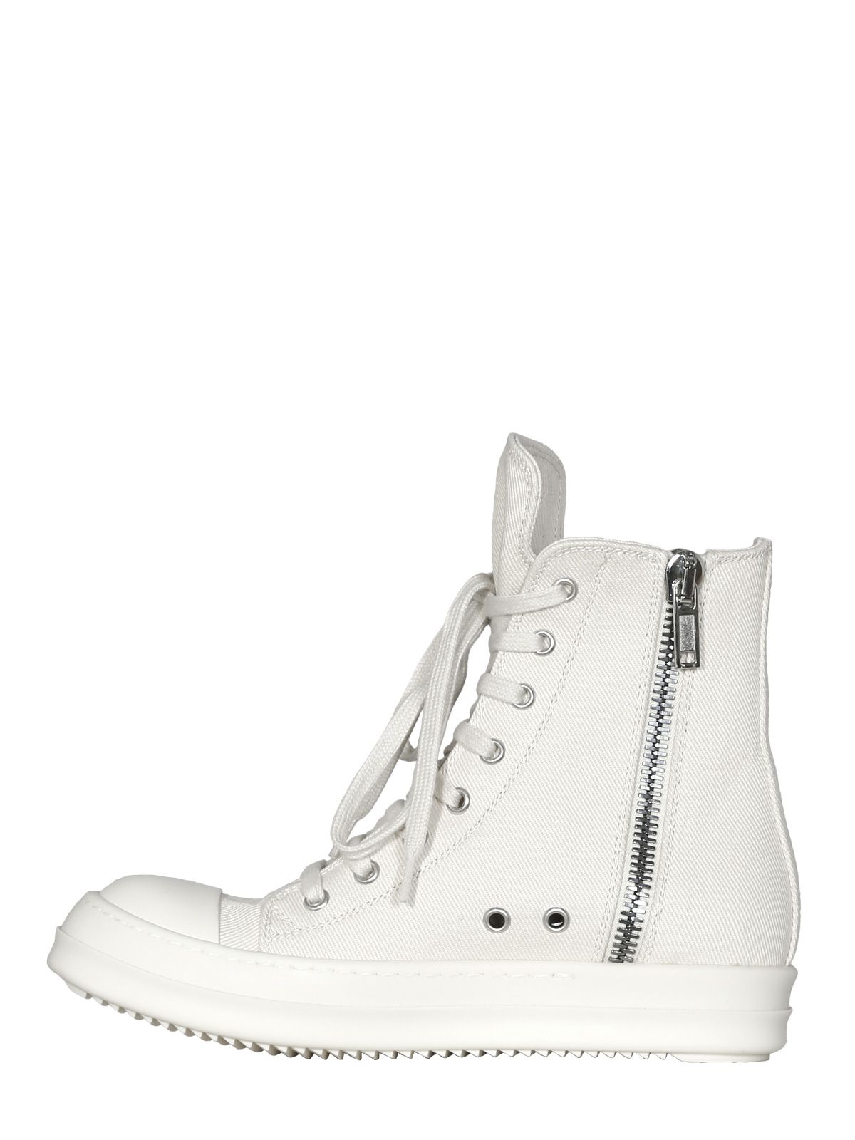 drkshdw sneaks high-top milk sneakers - donna DRKSHDW