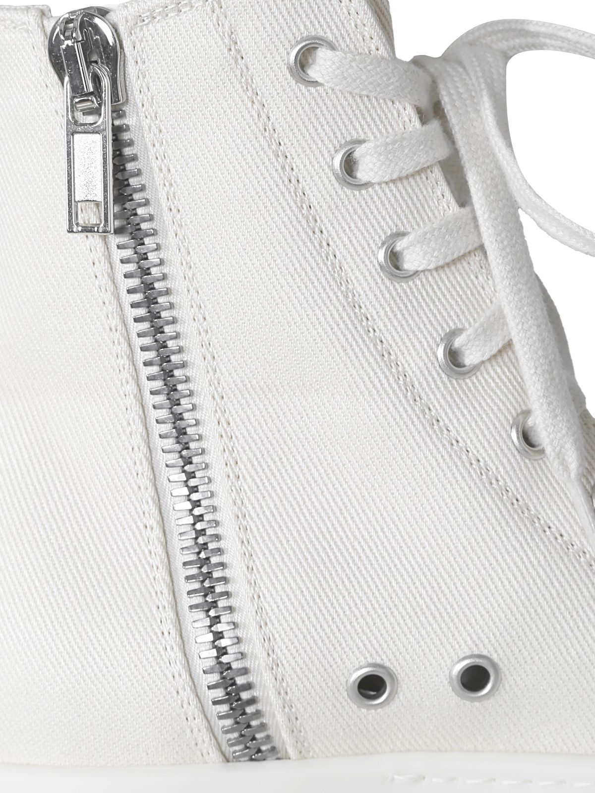 drkshdw sneaks high-top milk sneakers - donna DRKSHDW