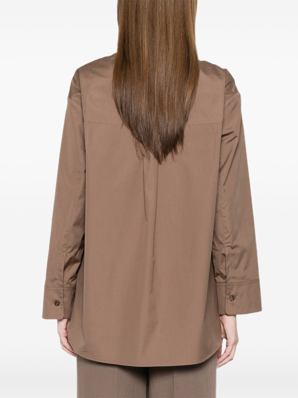 smmali shirt brown  'S MAX MARA