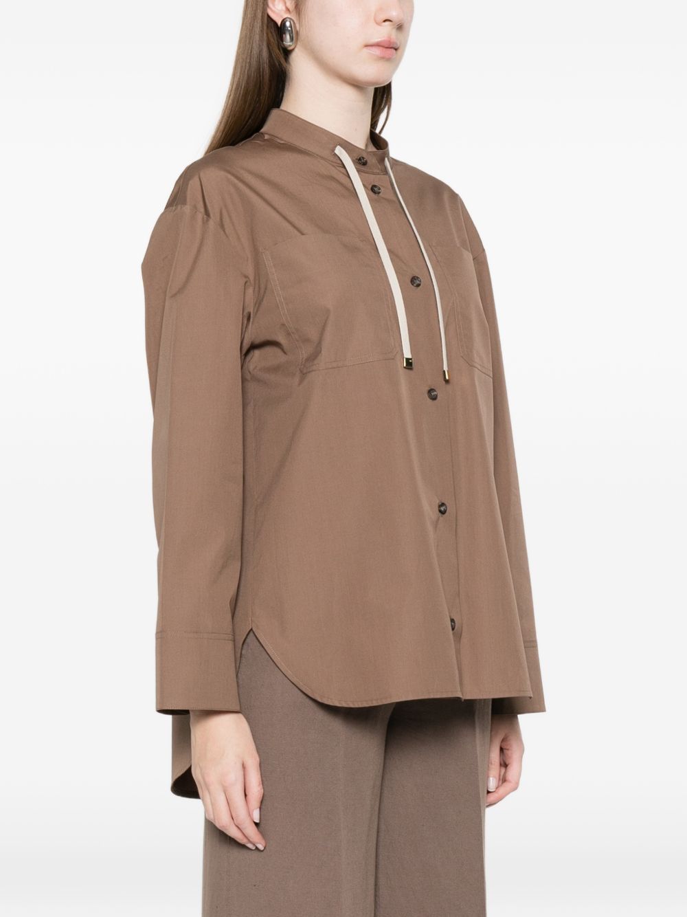 smmali shirt brown  'S MAX MARA