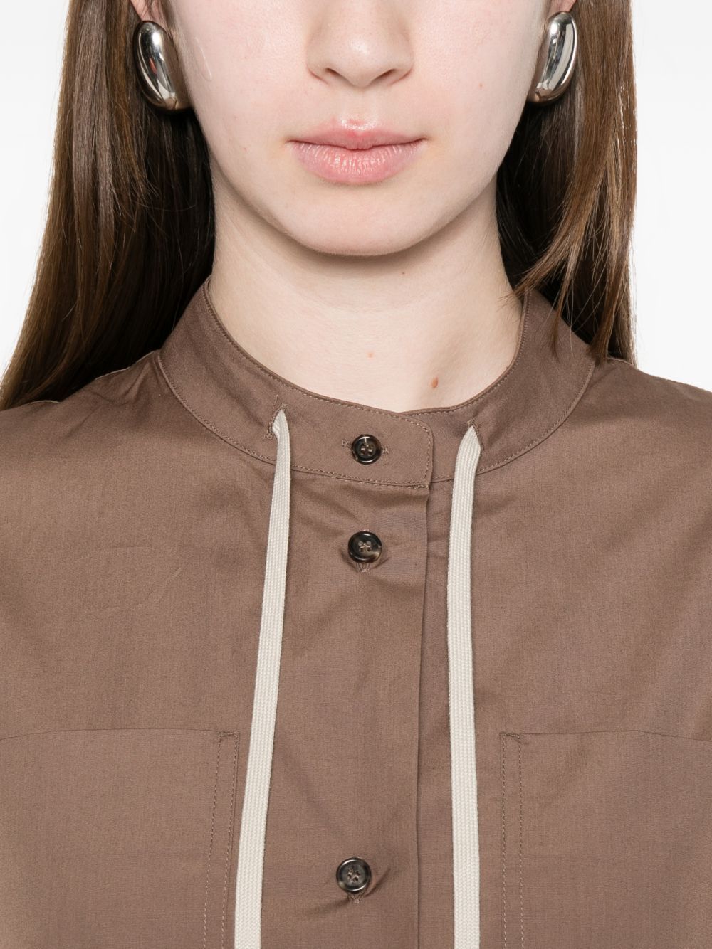 smmali shirt brown  'S MAX MARA