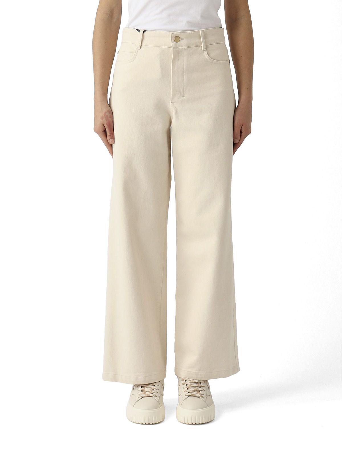 smmzarina pants white  'S MAX MARA