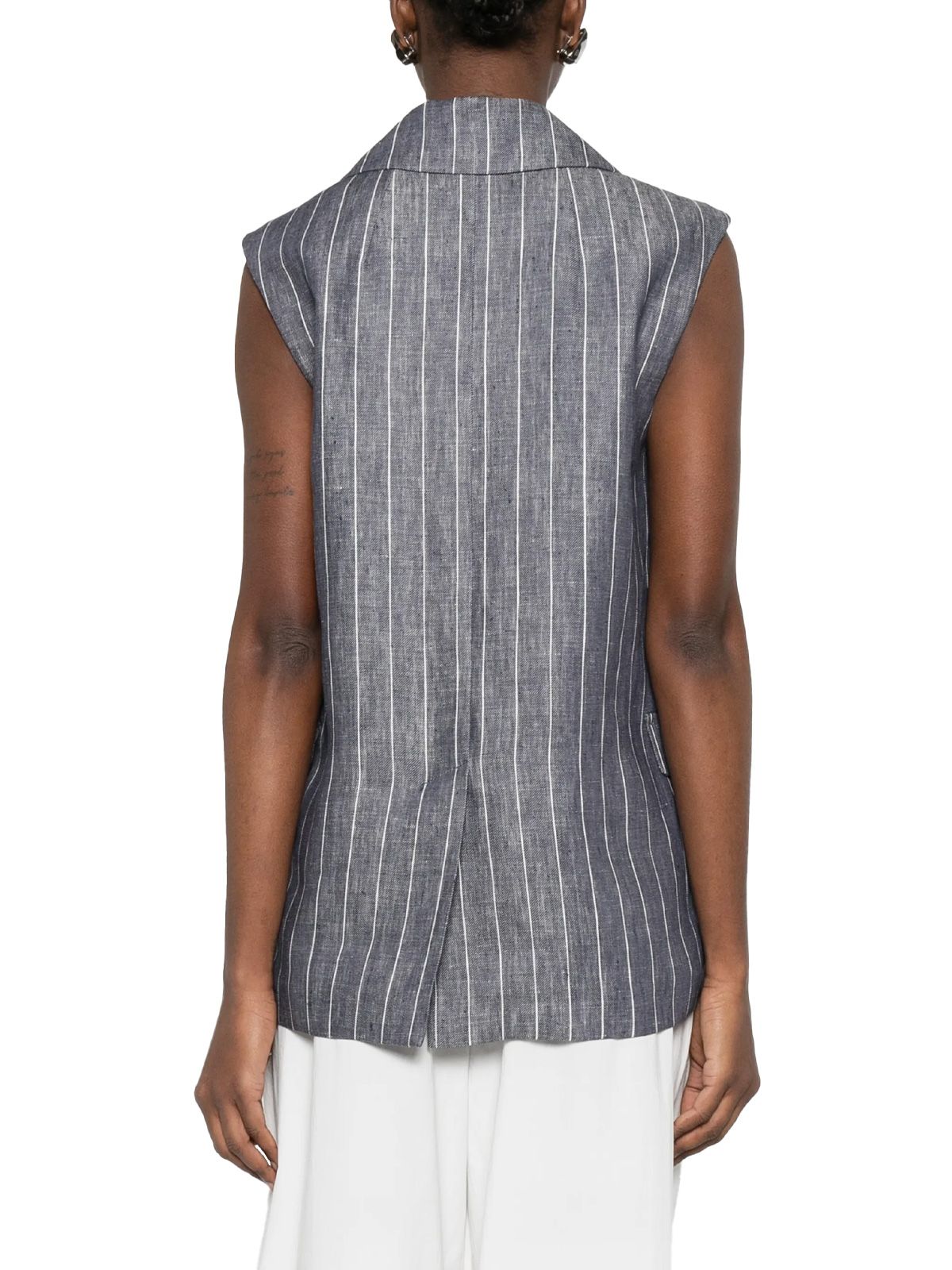 smmballo gilet blue 'S MAX MARA