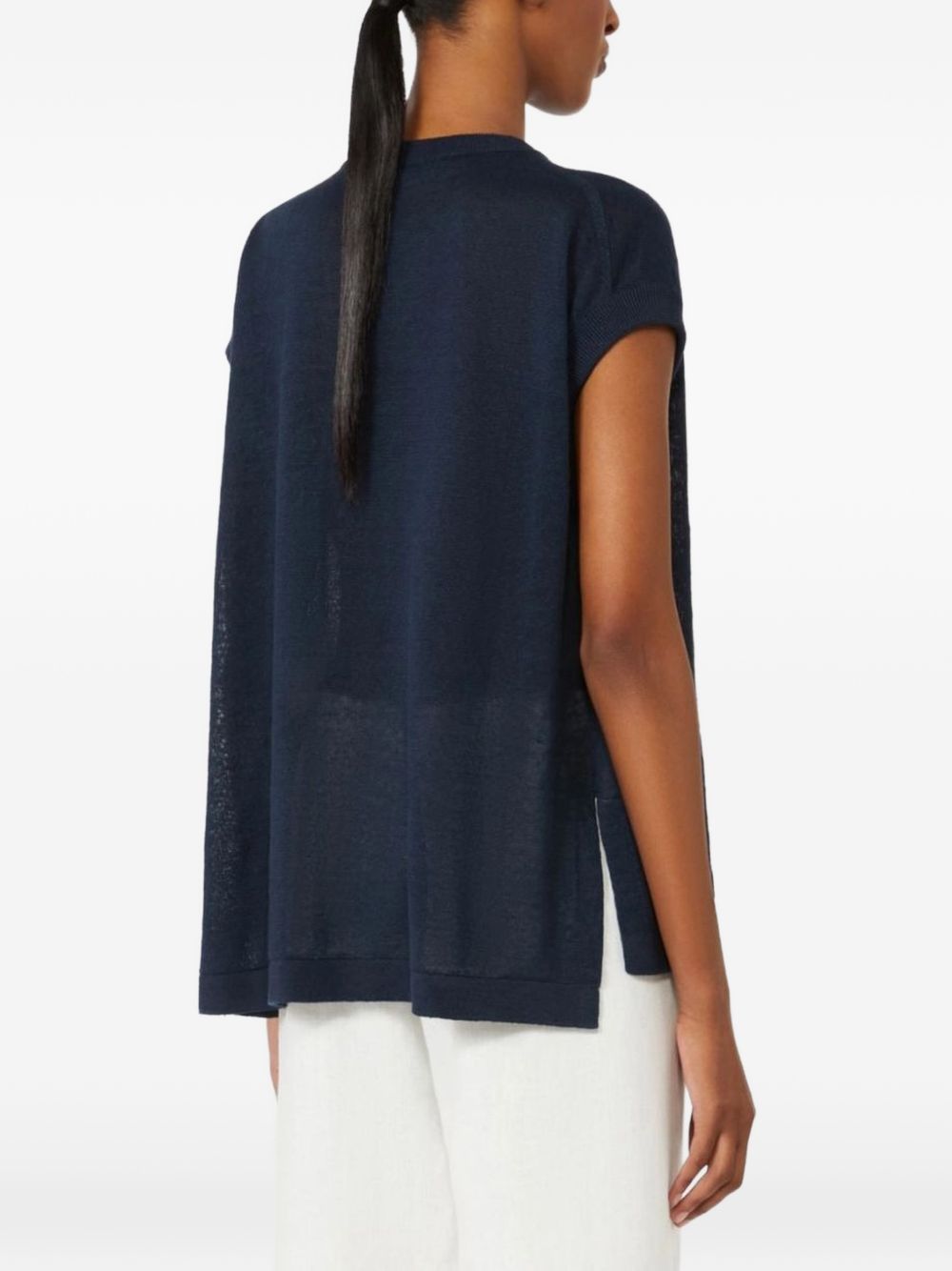 smmghianda gilet blue 'S MAX MARA