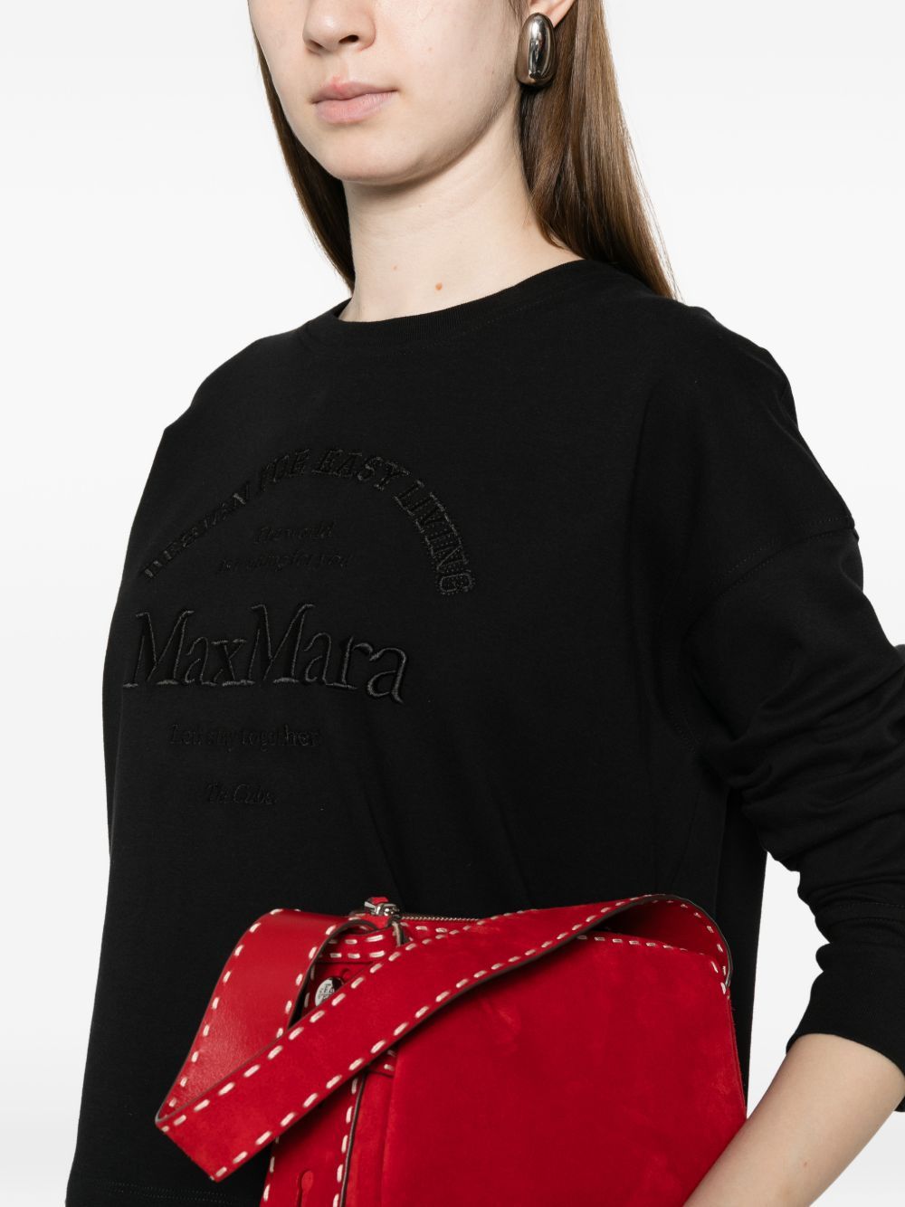 smmrugia sweetshirt black  'S MAX MARA