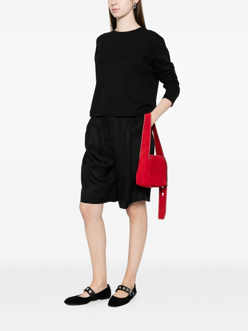 smmrugia sweetshirt black  'S MAX MARA