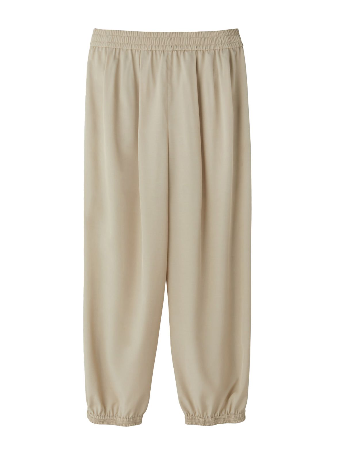 pantaloni da jogging a fascia beige RECTO